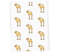 Azeeda 5 x A1 'Happy Camel' Gift Wrap/Wrapping Paper Sheets (GI00117735)