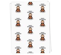 Azeeda 5 x A1 'Happy Halloween Vampire' Gift Wrap/Wrapping Paper Sheets (GI00121088)