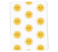 Azeeda 5 x A1 'Happy Sunshine' Gift Wrap/Wrapping Paper Sheets (GI00135690)