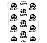 Azeeda 5 x A1 'Holiday Island Paradise' Gift Wrap/Wrapping Paper Sheets (GI00120745)
