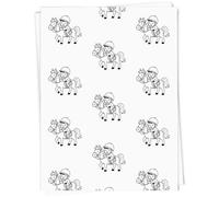 Azeeda 5 x A1 'Horse Riding Boy' Gift Wrap/Wrapping Paper Sheets (GI00140334)