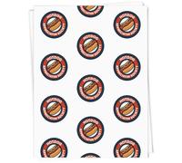 Azeeda 5 x A1 'Hot Dog Appreciation Society' Gift Wrap/Wrapping Paper Sheets (GI00120711)