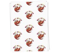 Azeeda 5 x A1 'Hot Stuff Chilli Pepper' Gift Wrap/Wrapping Paper Sheets (GI00137931)