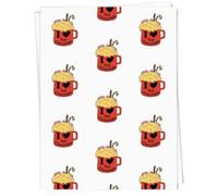 Azeeda 5 x A1 'I Love Hot Chocolate' Gift Wrap/Wrapping Paper Sheets (GI00126750)