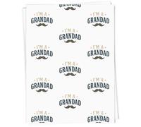 Azeeda 5 x A1 'I'm a Grandad' Gift Wrap/Wrapping Paper Sheets (GI00119274)
