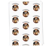 Azeeda 5 x A1 'I'm not ghosting I'm just busy casting spells' Gift Wrap/Wrapping Paper Sheets (GI00117872)