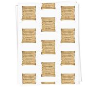 Azeeda 5 x A1 'In That Book Which Is My Memory' Gift Wrap/Wrapping Paper Sheets (GI00117082)