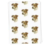 Azeeda 5 x A1 'Jack Russell Terrier Portrait' Gift Wrap/Wrapping Paper Sheets (GI00126054)