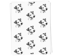 Azeeda 5 x A1 'Jack Russell Terrier Portrait' Gift Wrap/Wrapping Paper Sheets (GI00135687)