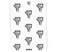 Azeeda 5 x A1 'Kick Strong, Stay Powerful' Gift Wrap/Wrapping Paper Sheets (GI00117728)