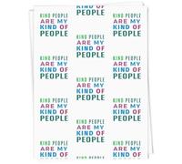 Azeeda 5 x A1 'Kind People' Gift Wrap/Wrapping Paper Sheets (GI00135678)