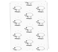 Azeeda 5 x A1 'Lamb Eating A Flower ' Gift Wrap/Wrapping Paper Sheets (GI00117683)