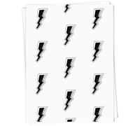 Azeeda 5 x A1 'Lightning Bolt' Gift Wrap/Wrapping Paper Sheets (GI00054618)