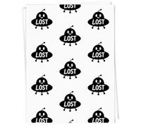 Azeeda 5 x A1 'Lost Alien' Gift Wrap/Wrapping Paper Sheets (GI00121010)