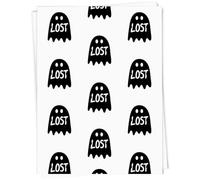 Azeeda 5 x A1 'Lost Ghost' Gift Wrap/Wrapping Paper Sheets (GI00120940)