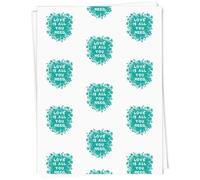 Azeeda 5 x A1 'Love Is All You Need' Gift Wrap/Wrapping Paper Sheets (GI00140919)