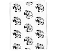 Azeeda 5 x A1 'Macaw Parrot Portrait' Gift Wrap/Wrapping Paper Sheets (GI00118571)