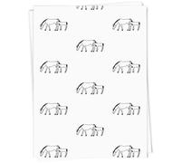 Azeeda 5 x A1 'Mare and Foal Horses' Gift Wrap/Wrapping Paper Sheets (GI00120566)