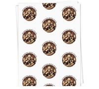 Azeeda 5 x A1 'Morning Rush Hour' Gift Wrap/Wrapping Paper Sheets (GI00120333)