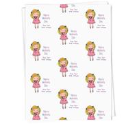 Azeeda 5 x A1 'Mother's Day From Your Little Princess' Gift Wrap/Wrapping Paper Sheets (GI00117737)
