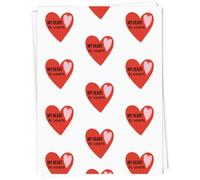 Azeeda 5 x A1 'My Heart Is Yours' Gift Wrap/Wrapping Paper Sheets (GI00126219)