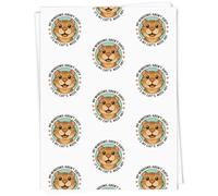 Azeeda 5 x A1 'My Windows Aren't Dirty It's My Cats Nose Art' Gift Wrap/Wrapping Paper Sheets (GI00119504)