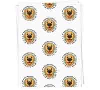 Azeeda 5 x A1 'My Windows Aren't Dirty It's My Dogs Nose Art' Gift Wrap/Wrapping Paper Sheets (GI00119448)