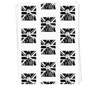 Azeeda 5 x A1 'Never Give Up- Churchill Quote' Gift Wrap/Wrapping Paper Sheets (GI00135096)