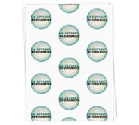Azeeda 5 x A1 'No Retreat No Surrender' Gift Wrap/Wrapping Paper Sheets (GI00138483)