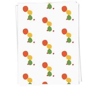 Azeeda 5 x A1 'Orange Lemon Lime' Gift Wrap/Wrapping Paper Sheets (GI00137316)