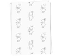 Azeeda 5 x A1 'Pair Of Cute Sheep' Gift Wrap/Wrapping Paper Sheets (GI00115939)