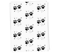 Azeeda 5 x A1 'Paw Prints' Gift Wrap/Wrapping Paper Sheets (GI00116874)