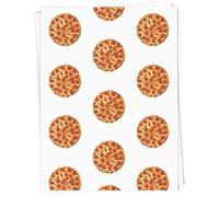 Azeeda 5 x A1 'Pepperoni Pizza' Gift Wrap/Wrapping Paper Sheets (GI00121971)