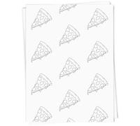 Azeeda 5 x A1 'Pepperoni Pizza Slice' Gift Wrap/Wrapping Paper Sheets (GI00117021)