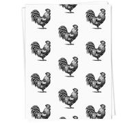 Azeeda 5 x A1 'Proud Rooster' Gift Wrap/Wrapping Paper Sheets (GI00116042)