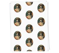 Azeeda 5 x A1 'Pub Border Collie ' Gift Wrap/Wrapping Paper Sheets (GI00136089)