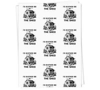 Azeeda 5 x A1 'Rather Be In The Shed' Gift Wrap/Wrapping Paper Sheets (GI00122499)
