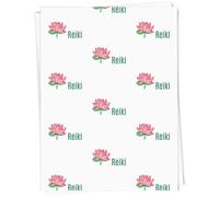 Azeeda 5 x A1 'Reiki With Lotus Blossom' Gift Wrap/Wrapping Paper Sheets (GI00139170)