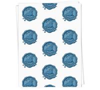 Azeeda 5 x A1 'Seal of Approval' Gift Wrap/Wrapping Paper Sheets (GI00120148)