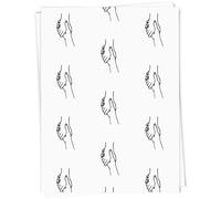 Azeeda 5 x A1 'Shaking Hands' Gift Wrap/Wrapping Paper Sheets (GI00121553)