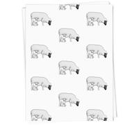 Azeeda 5 x A1 'Sheep And It's Lamb' Gift Wrap/Wrapping Paper Sheets (GI00072560)