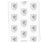 Azeeda 5 x A1 'Shield Crest with Heraldic Lion' Gift Wrap/Wrapping Paper Sheets (GI00131643)