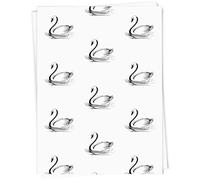 Azeeda 5 x A1 'Simple Swan' Gift Wrap/Wrapping Paper Sheets (GI00116109)