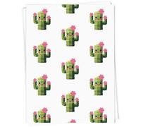 Azeeda 5 x A1 'Smiling Cactus Piñata' Gift Wrap/Wrapping Paper Sheets (GI00121035)