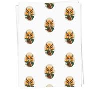 Azeeda 5 x A1 'Springbok Portrait with African Landscape' Gift Wrap/Wrapping Paper Sheets (GI00116287)
