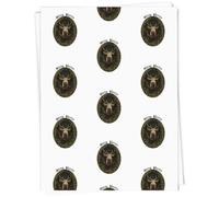 Azeeda 5 x A1 'Stag Party' Gift Wrap/Wrapping Paper Sheets (GI00116901)