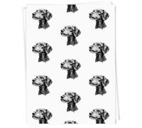 Azeeda 5 x A1 'Standard Wire-haired Dachshund' Gift Wrap/Wrapping Paper Sheets (GI00116511)