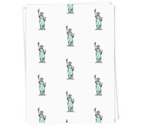 Azeeda 5 x A1 'Statue of Liberty' Gift Wrap/Wrapping Paper Sheets (GI00132333)
