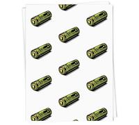 Azeeda 5 x A1 'Stay Positive' Gift Wrap/Wrapping Paper Sheets (GI00127260)