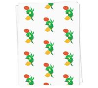 Azeeda 5 x A1 'Summer Citrus Fruits' Gift Wrap/Wrapping Paper Sheets (GI00121423)